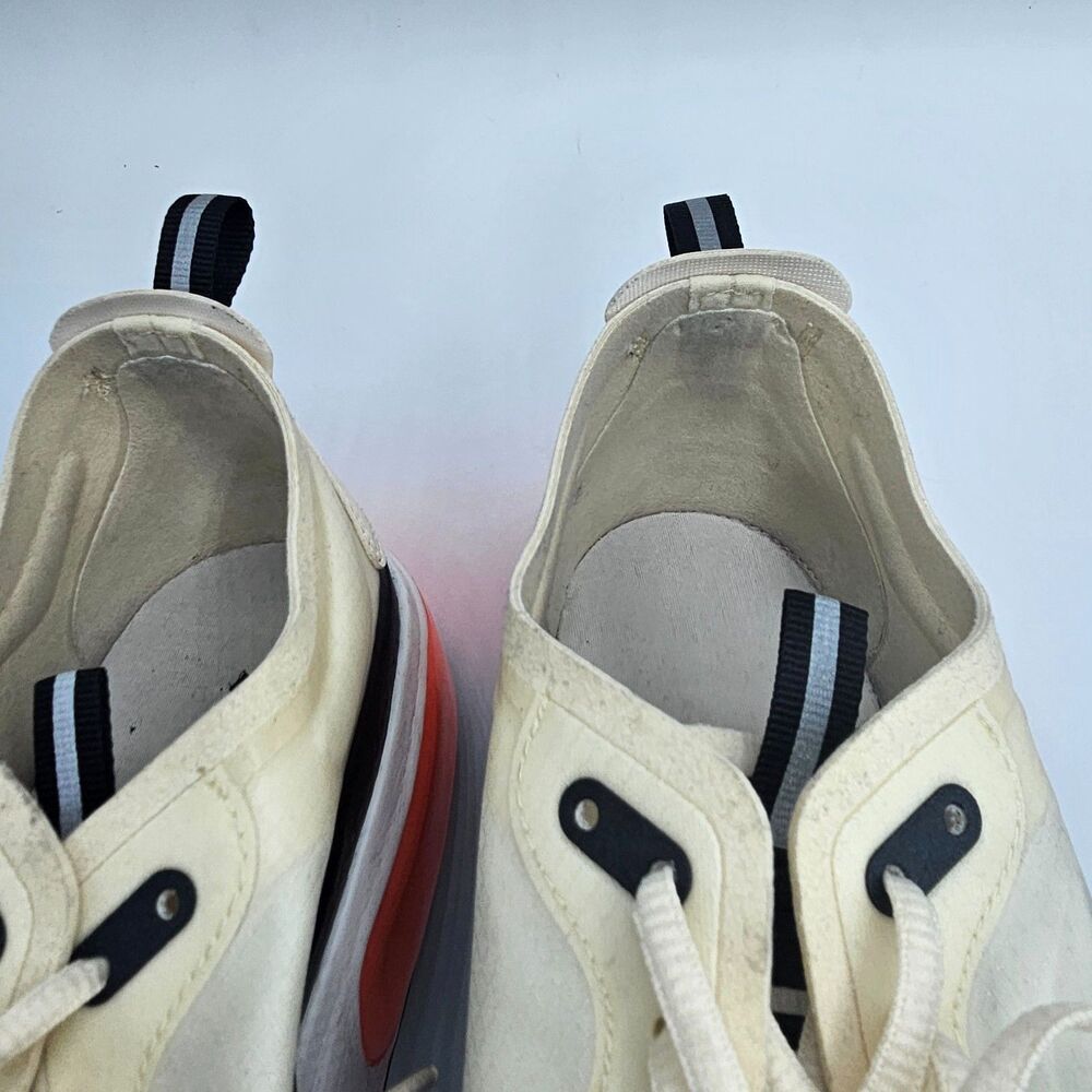Nike Air Max Dia Women 8.5 Cream Black Coral Cushioned Sneakers - Picture 9 of 11